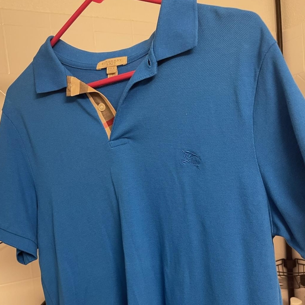 Burberry Brit blue polo shirt